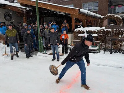 Eisstockschießen Musi & Feuerwehr